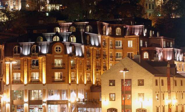 Auberge Saint-Antoine hotel in Quebec, Canada.