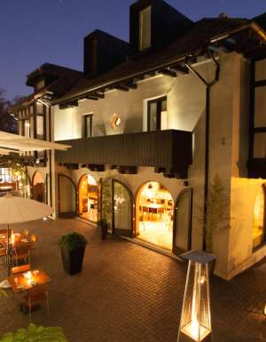 The restaurant at The Aubrey.