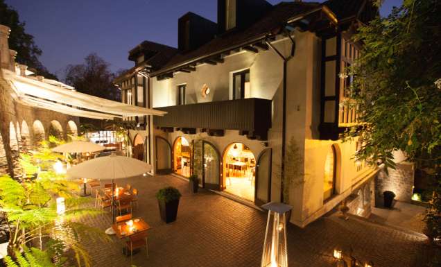 The restaurant at The Aubrey.