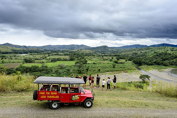 Fiji scenery on the Off-Road Cave Safari