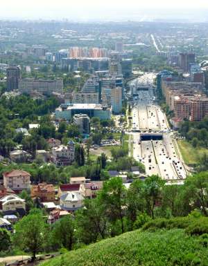 Almaty in Kazakhstan.