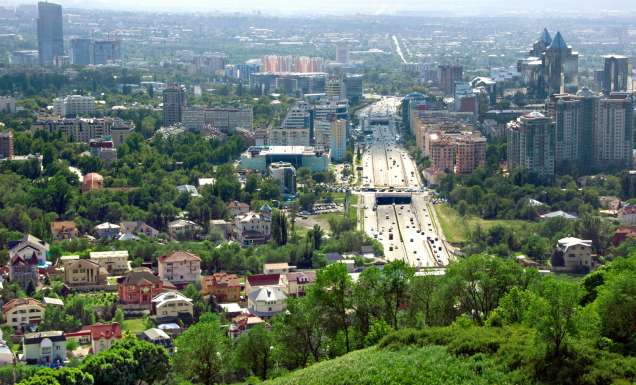Almaty in Kazakhstan.