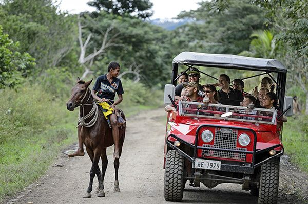 Meeting the locals on the Off-Road Cave Safari