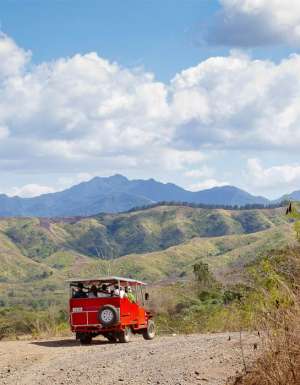 Off-Road Cave Safari Fiji landscape