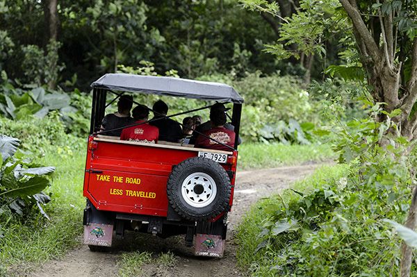 Off Road Cave Safari vehicle, Fiji, Chris McLennan