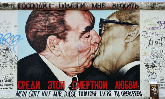 Some of the striking street art featured on the Real Berlin Experience Tour.