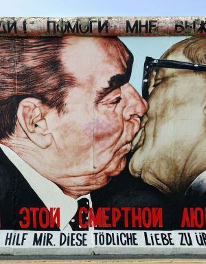 Some of the striking street art featured on the Real Berlin Experience Tour.