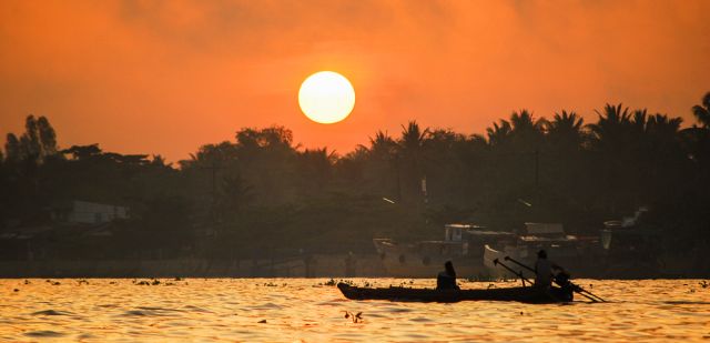Sunset in Vietnam