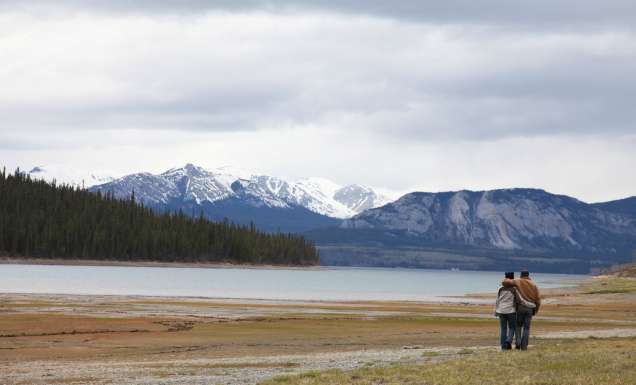 Tagish Lake in the Yukon, Canada.