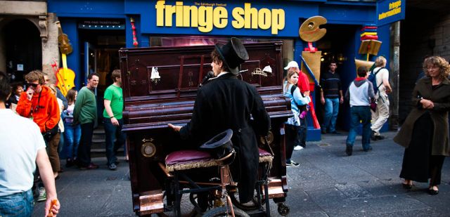 Pedalling Pianist, Edinburgh Fringe Festival