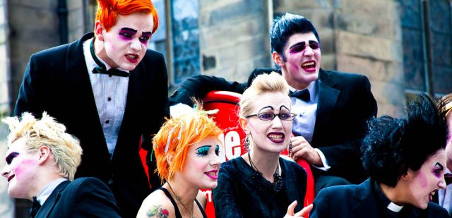 Street entertainment, Edinburgh Fringe Festival