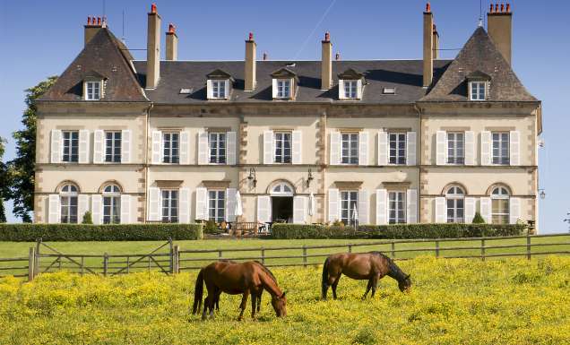 Chateau Ygrand, near Moulins, France.