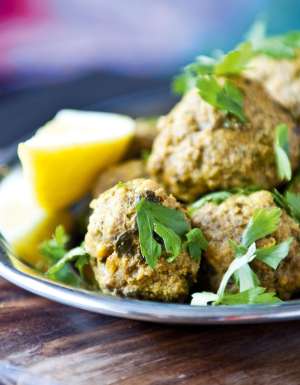 Kofta - a renowned local dish in Istanbul, Turkey.