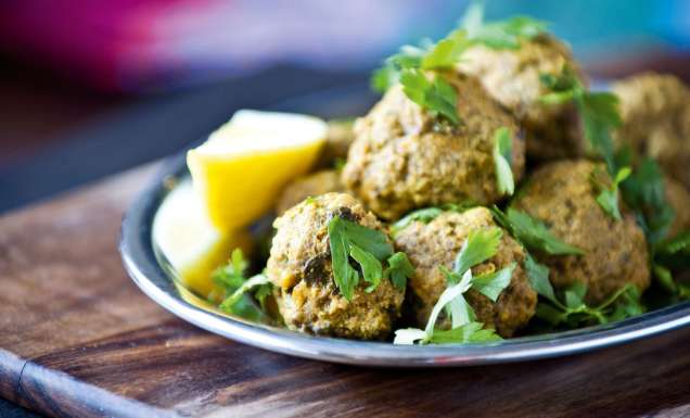 Kofta - a renowned local dish in Istanbul, Turkey.
