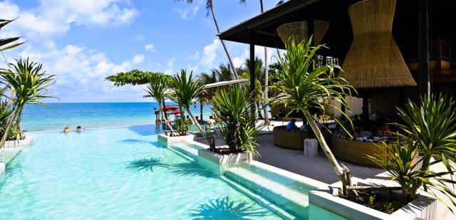 Infinity pool Rasananda Koh Phangan Thailand