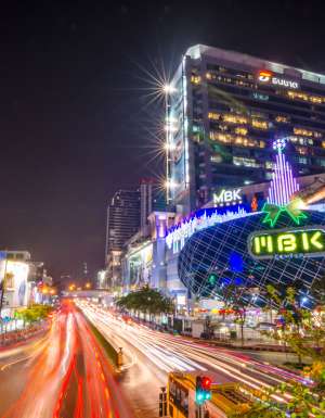 MBK shopping mall in Bangkok, Thailand.