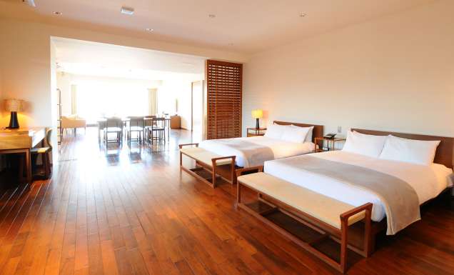 Clean lines, minimalist design and functional spaces define the decor at Hotel Claska, Tokyo.
