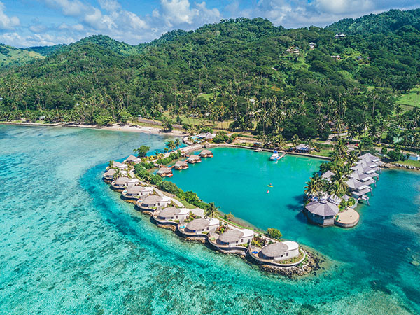 Koro Sun Resort is one of many attractive accommodation options on Vanua Levu. 