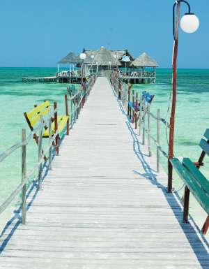 Stunning Caribbean waters off Cuba.