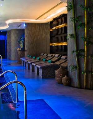 Action: The 'vitality pool' at Baynan Tree Koh Samui.