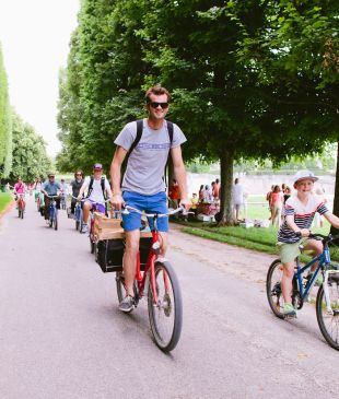 Pedalling through the Palace of Versailles