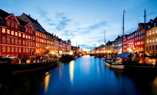 17th Century Waterfront Copenhagen, Denmark
