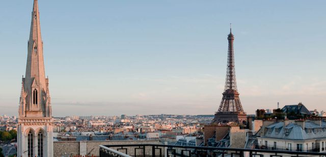 Timeless Paris in a tender light.