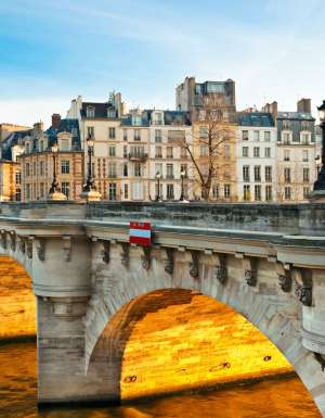 Paris’ historical centre, Île de la Cité.