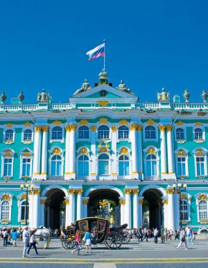 The Winter Palace: 1786 doors, 1945 windows, 1500 rooms and 117 staircases.