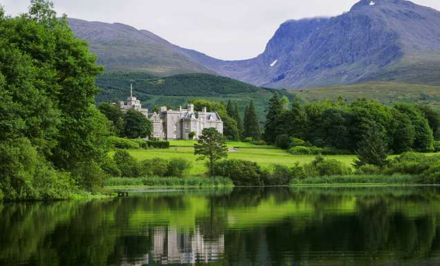 Inverlochy Castle, Fort William, Scotland.