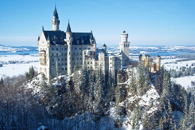 Neuschwanstein Castle, Germany.