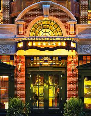Exterior of The Jade Hotel, New York.