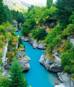 White water rafting in Queenstown