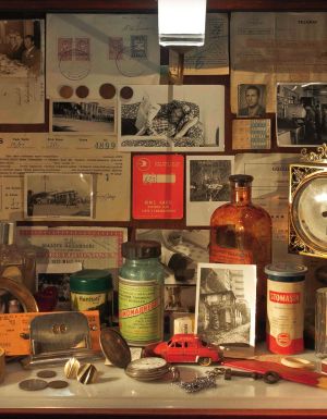 One of the many detailed displays in the Museum of Innocence.