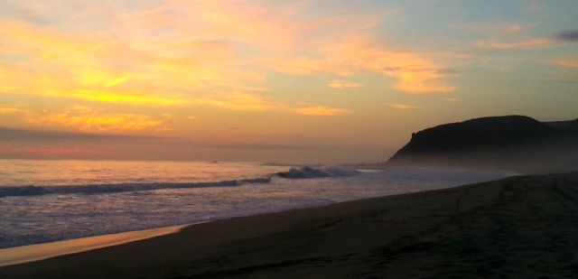 Pescadero Beach in Todos Santos