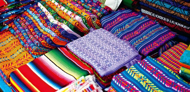 Colourful Baja fabrics