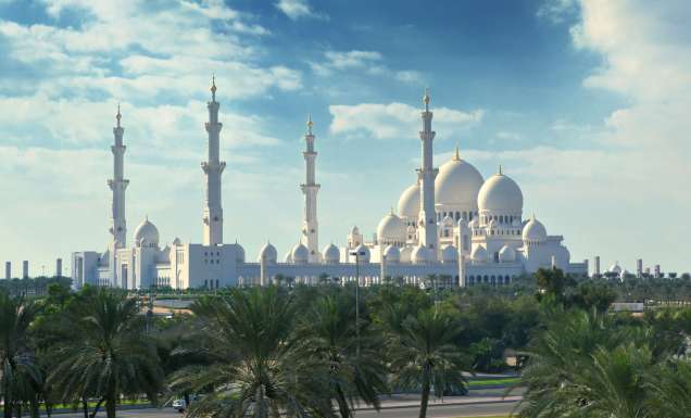 Sheikh Zayed Grand Mosque, Abu Dhabi.
