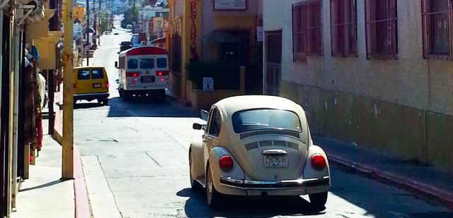 Driving through Baja California Sur, Mexico
