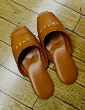 There are still thoughtful touches at Asakusa Hotel and Capsule, like guest slippers.