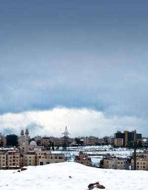 Storm in Jordan