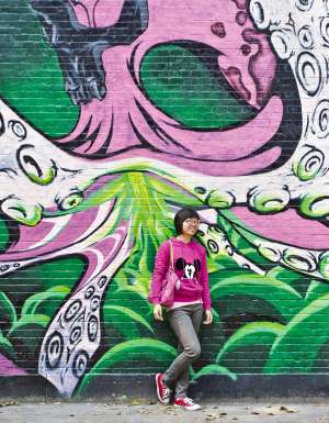 Beijing is home to a growing contemporary art scene.