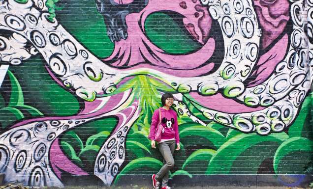 Beijing is home to a growing contemporary art scene.