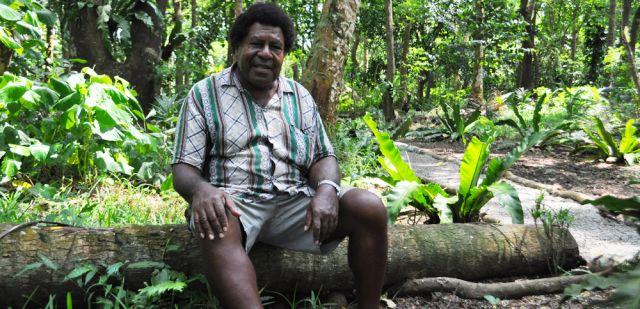 Jonas Tabi - head of Pentecost Island's tourism board