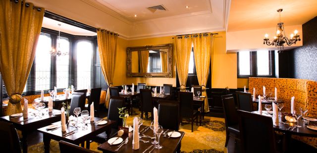 Fahrenehit Annex restaurant at Clontarf Castle Hotel, Dublin