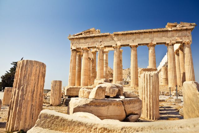 The Acropolis in Athens, ranked #78 in our countdown of '100 Ultimate Travel Experiences of a Lifetime'.