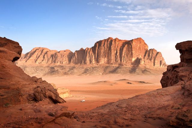 Wadi Rum in Jordan, ranked #62 in our countdown of '100 Ultimate Travel Experiences of a Lifetime'.
