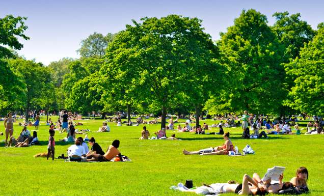 Hyde Park, London.