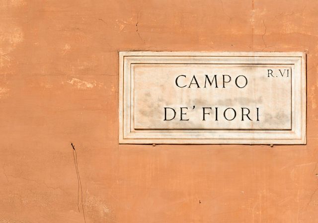 Campo De Fiori Markets