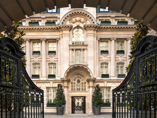 Rosewood London courtyard entrance