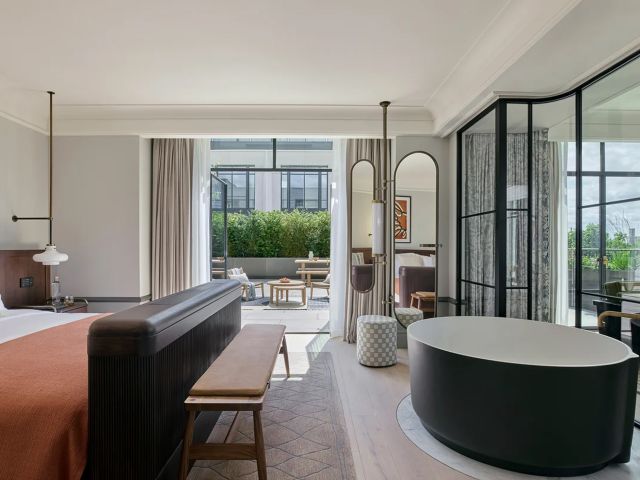 Notting Hill Suite Bedroom at Six Senses London